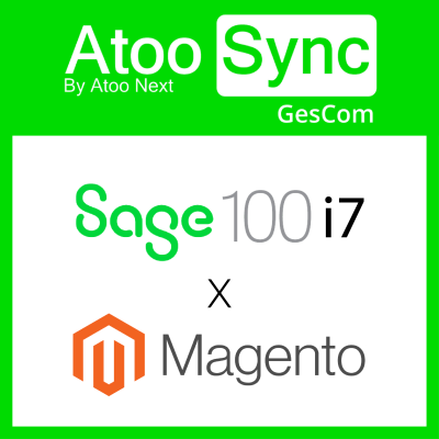 Atoo-Sync GesCom - Sage 100 i7 v.8.50 / v.9 - Magento