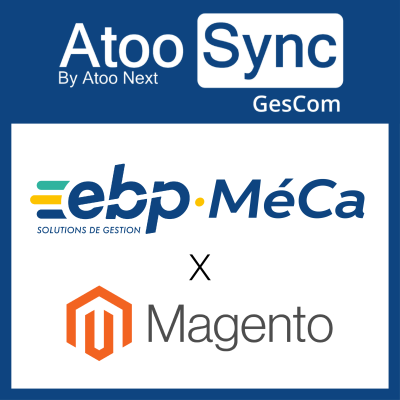 Atoo-Sync GesCom - EBP MéCa - Magento
