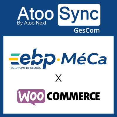 Atoo-Sync GesCom - EBP MéCa - WooCommerce