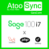 Atoo-Sync GesCom - Sage 100 i7 v.8.50 / v.9 - Autre CMS