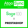 Atoo-Sync GesCom - Sage 100c - PrestaShop